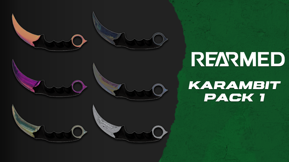 DayZ Rearmed Karambit Skin Pack #1