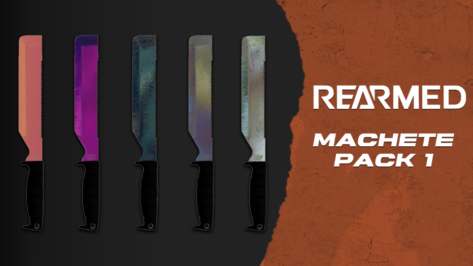 DayZ Rearmed Machete Skin Pack #1