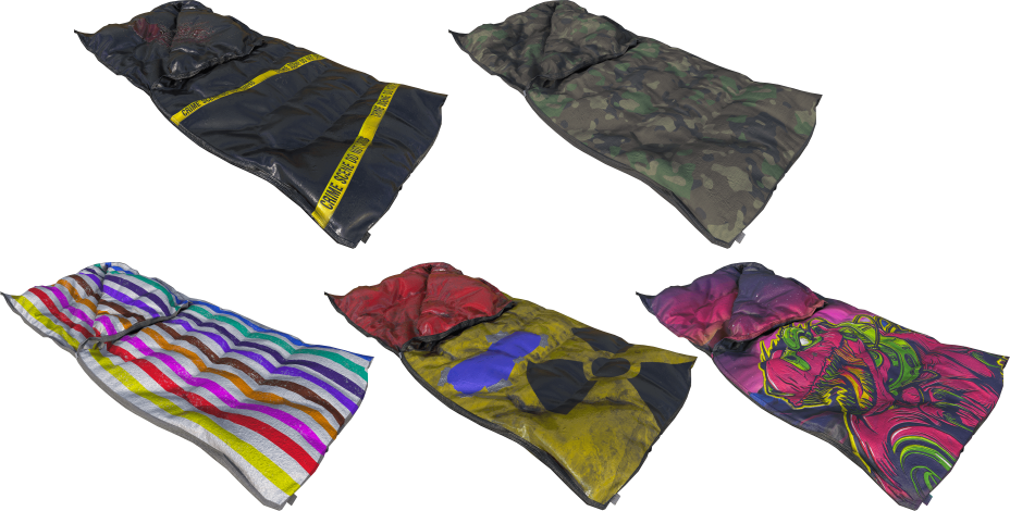 DayZ Rearmed Sleeping Bag Skin Pack #1